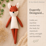 Fox or arctic fox doll PDF sewing pattern tutorial