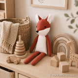 Fox or arctic fox doll PDF sewing pattern tutorial