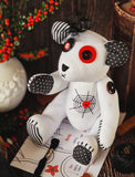 Gothic bear Halloween sewing pattern and photo tutorial