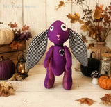 Gothic bunny sewing pattern and tutorial