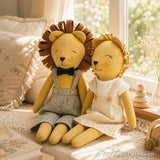 Lion doll and clothes PDF sewing pattern tutorial