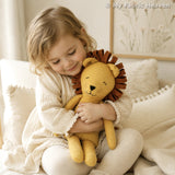Lion doll and clothes PDF sewing pattern tutorial