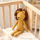 Lion doll and clothes PDF sewing pattern tutorial