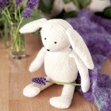 Huggable bunny rabbit nursery sewing pattern and photo tutorial