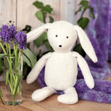 Huggable bunny rabbit nursery sewing pattern and photo tutorial