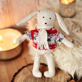 Huggable bunny rabbit nursery sewing pattern and photo tutorial