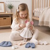 Doll clothes Summer set, PDF sewing pattern bundle