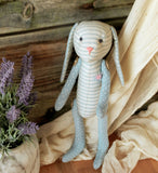 Bunny doll sewing pattern and tutorial