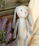 Bunny doll sewing pattern and tutorial