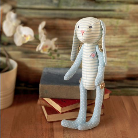 Bunny doll sewing pattern and tutorial