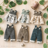 Tiny Mouse Doll Sewing Pattern PDF with Removable Clothes