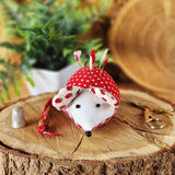 Mouse pincushion pattern and tutorial