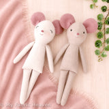 Mouse doll PDF sewing pattern tutorial