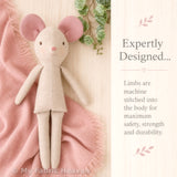 Mouse doll and clothes PDF sewing pattern tutorial