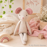 Mouse doll PDF sewing pattern tutorial