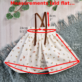 Doll clothes Autumn set, PDF sewing pattern bundle
