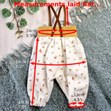 Doll clothes Autumn set, PDF sewing pattern bundle