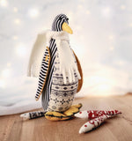 Penguin sewing pattern and tutorial
