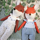 Doll romper jumpsuit PDF sewing pattern tutorial