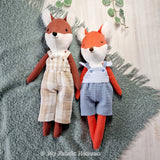 Doll romper jumpsuit PDF sewing pattern tutorial