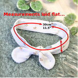 Doll knotted bow headband PDF sewing pattern tutorial