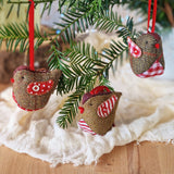 Tweed Robin Christmas ornament sewing pattern & photo tutorial