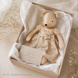 Wedding dress memory bears with clothes PDF sewing pattern tutorial