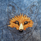 Fox PDF embroidery pattern and video tutorial