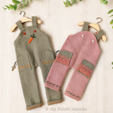 Doll clothes Winter outfits, PDF sewing pattern bundle