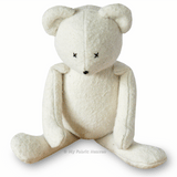 Huggable bear nursery sewing pattern and photo tutorial