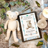 Huggable bear nursery sewing pattern and photo tutorial